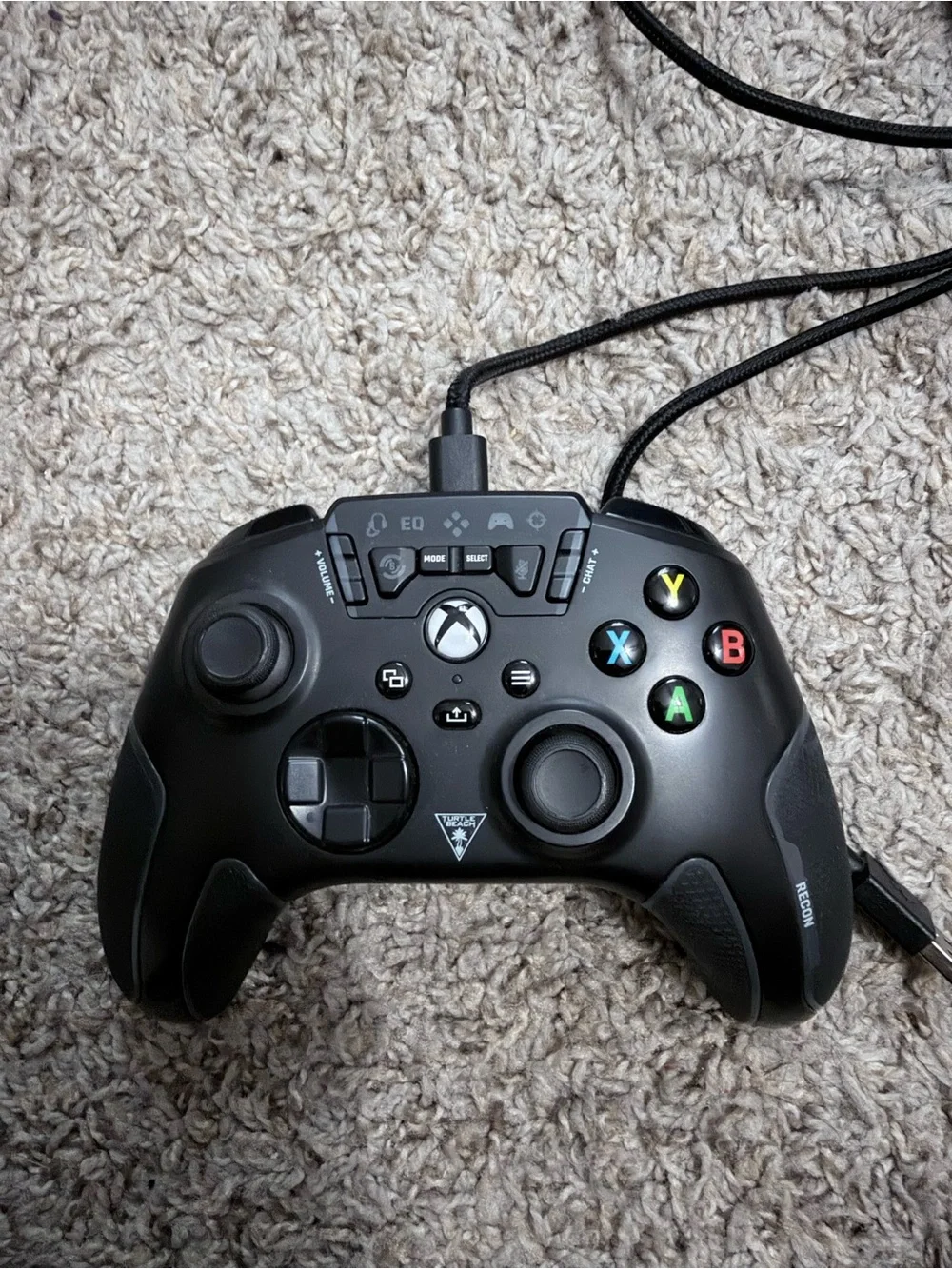 Wired Black Game Controller with USB for PC and Consoles
